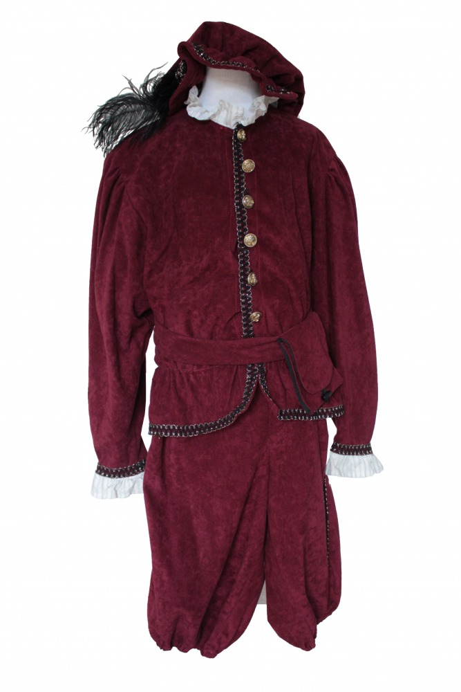 Boy's Medieval Tudor Costume Age 8 - 10 Image